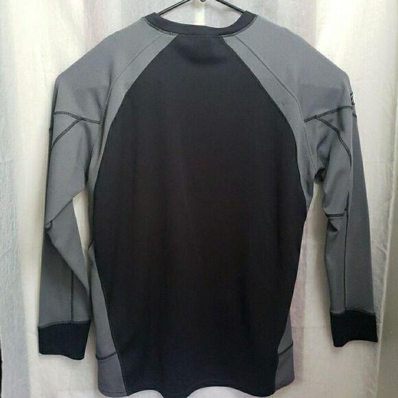 Rawlings Jersey MC Momentum Black Gray Long Sleeves Men's Size XL - Picture 10 of 11